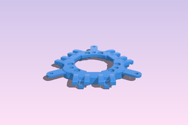 Rostock Max V2 Replacement Platform | 3d print model