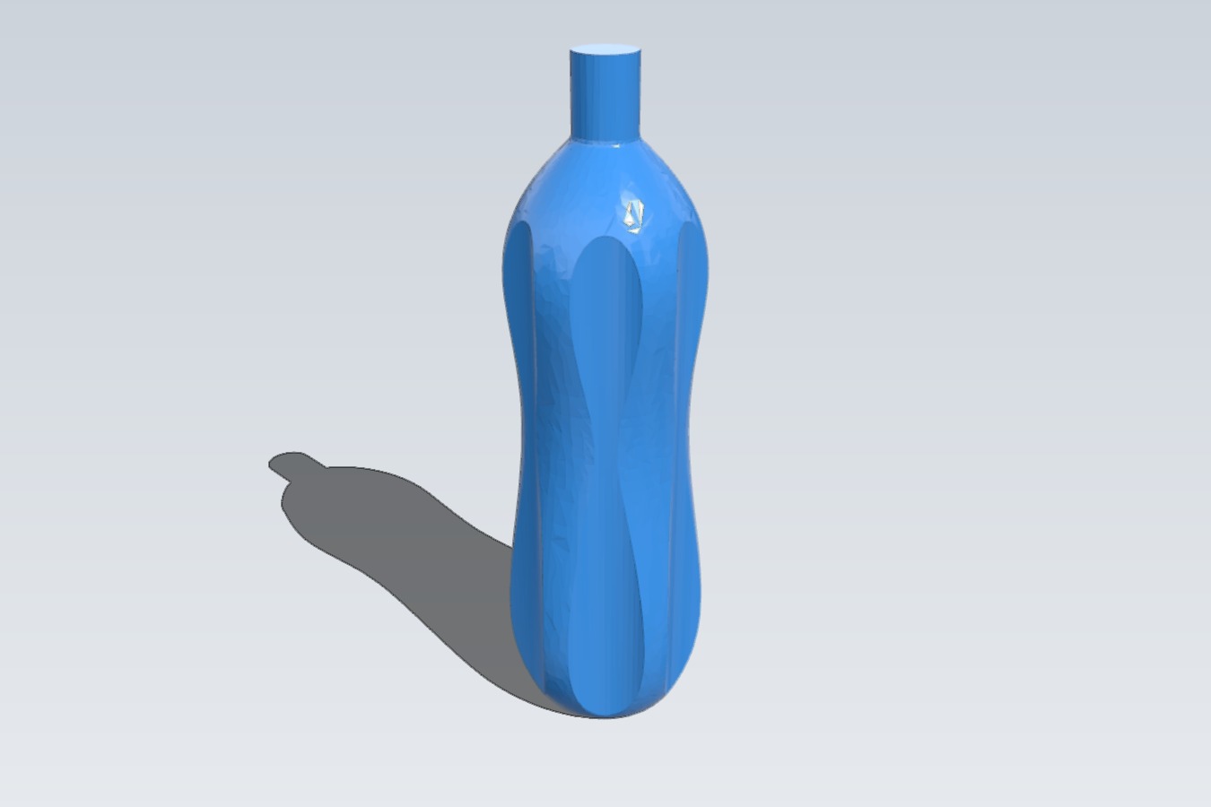 Ribbed Water Bottle