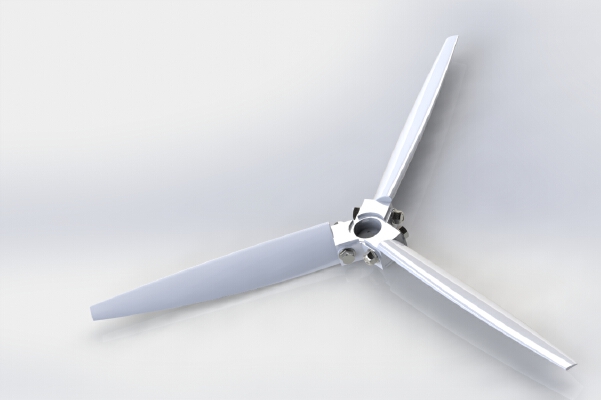 Propellers for heavy lift drones. print with carbon fiber filament, 300mm props | 3d print model