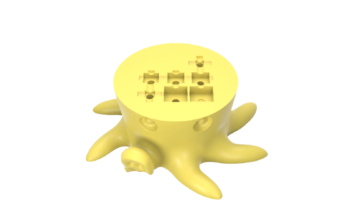 Octopus Bits | 3d print model