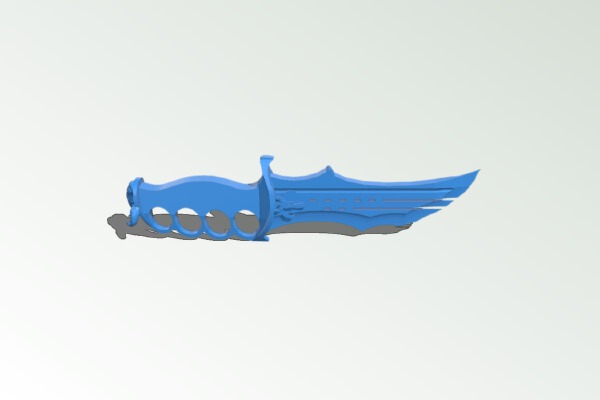 Mandalorian Dagger 11 | 3d print model