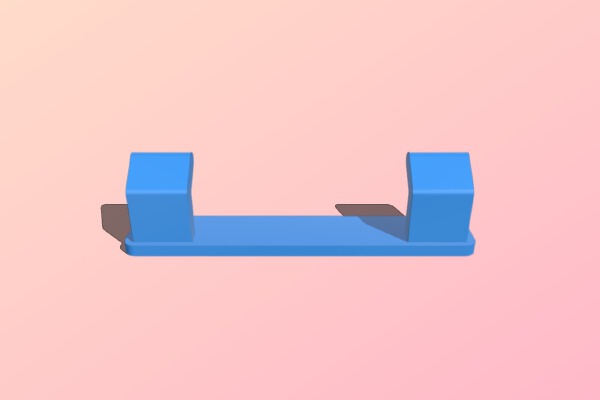 Wax Dab Pick Rest Mount | 3d print model