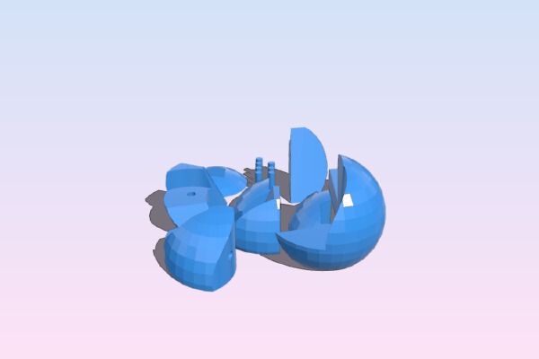 puzzle-sphere | 3d print model