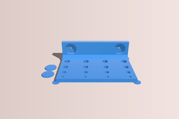 Allen Wrench Wall Mount | 3d print model
