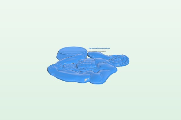Men’s bathroom sign | 3d print model
