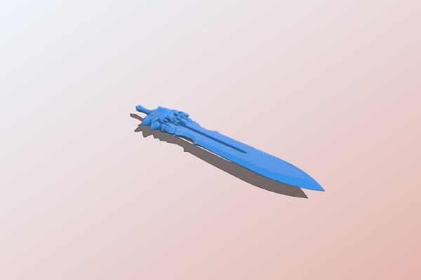 Blade of Olympus | 3d print model