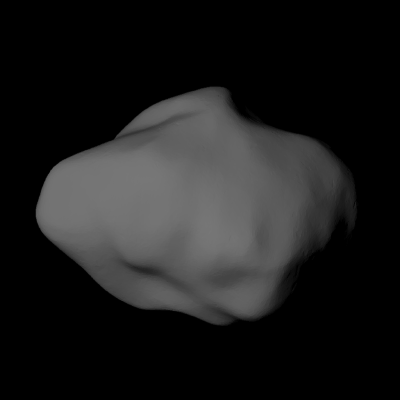 Amalthea scaled one in four million | 3d print model