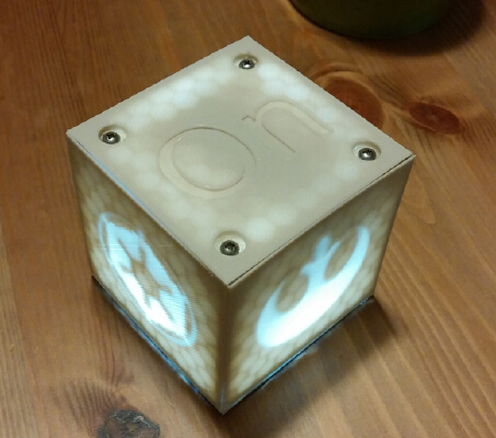 Holocron Nightlight | 3d print model