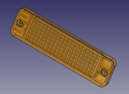 Blinkerglas VW Golf 1 2 Polo Cabrio Blinker GTI 16V G60 | 3d print model