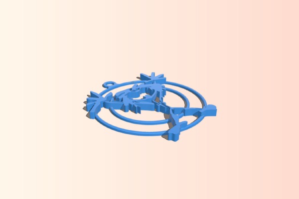 Pearl Jam Christmas Bauble | 3d print model