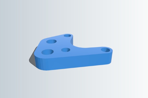 Prusa i3 reinforced Y motor mount | 3d print model