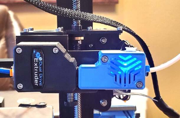 CR6-SE Bracket for BGM Extruder and Custom Runout Sensor housing | 3d print model