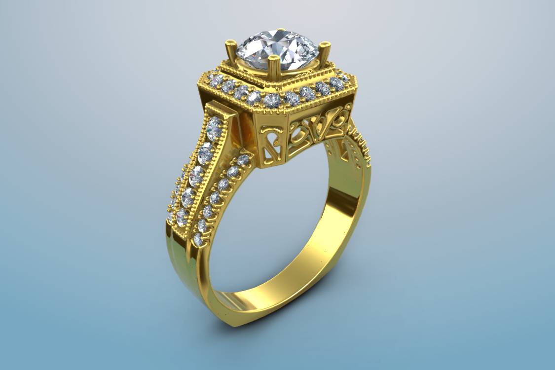 3D Printed Ring | 3d print model