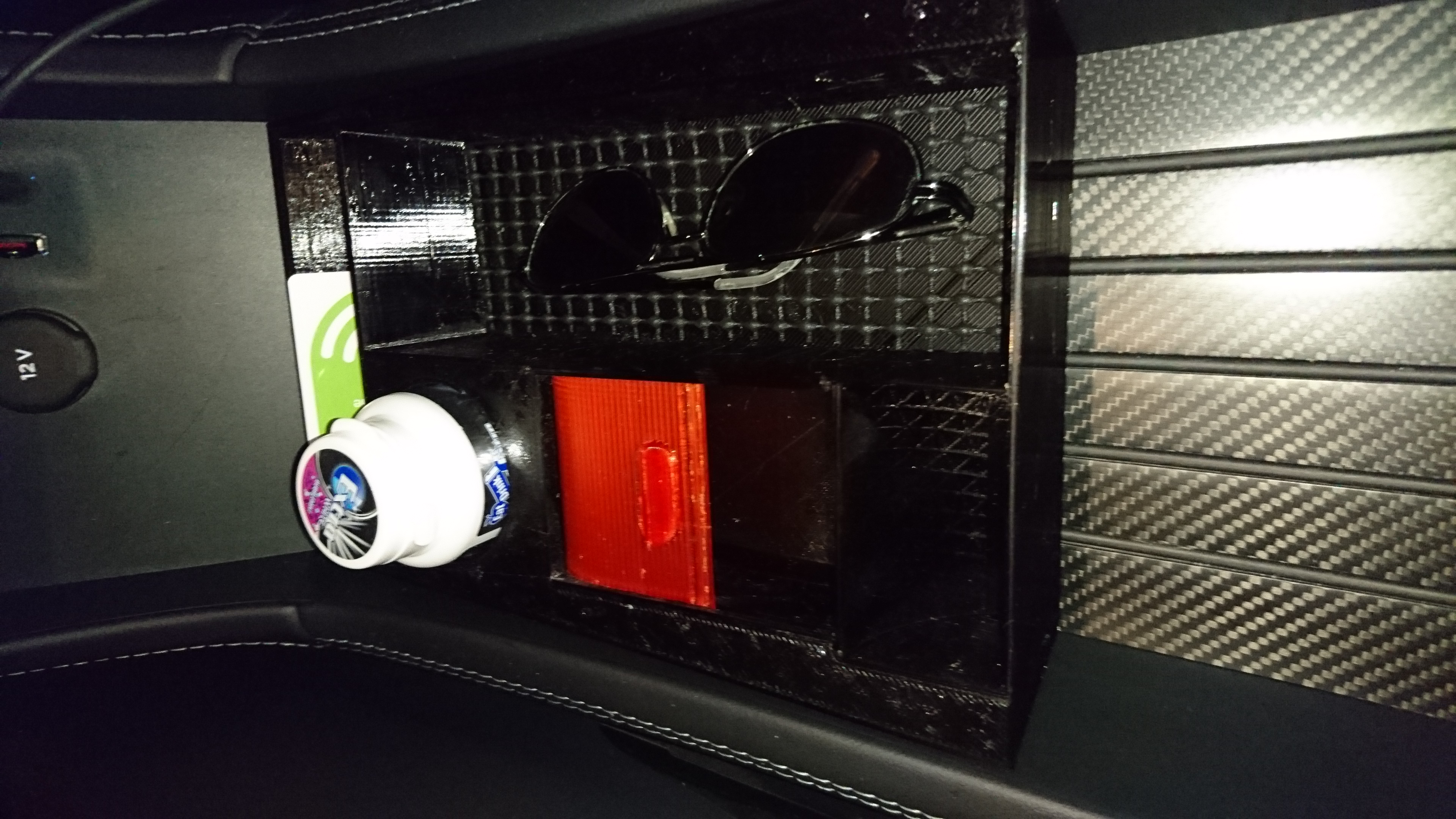 Tesla Model S console insert (pre-refresh)