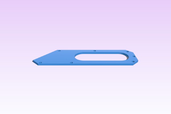 MakerKnife 3D Printed Top Plate | 3d print model