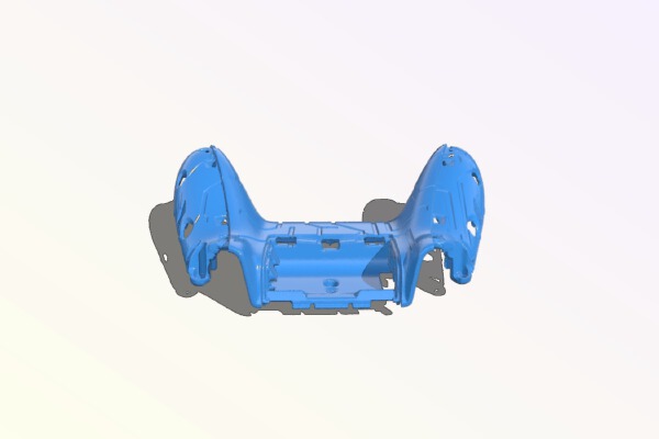Electronic Pattern Xbox One Controller Backplate | 3d print model