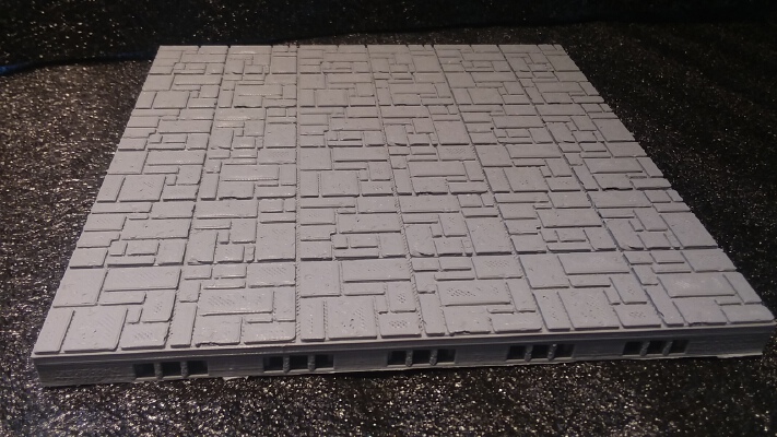 Openforge 2.0 6"x6" Flagstone Tile | 3d print model