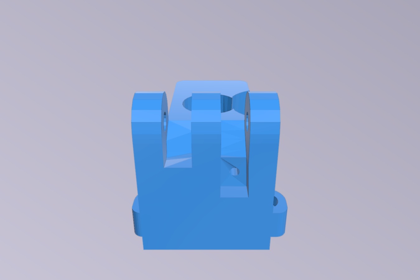 Filament guide replacement for Eventorbot direct extruder