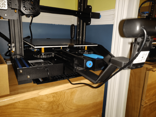 Ender 3 V2 Camera_Webcam Mount | 3d print model