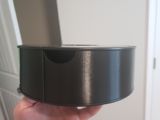 Hatchbox Spool Drawer w_ Handle Cutout & Divider | 3d print model