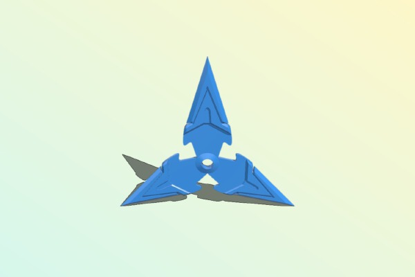 Genji Shuriken | 3d print model