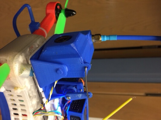 T4 mini 250 FPV camera elevation gimbal | 3d print model