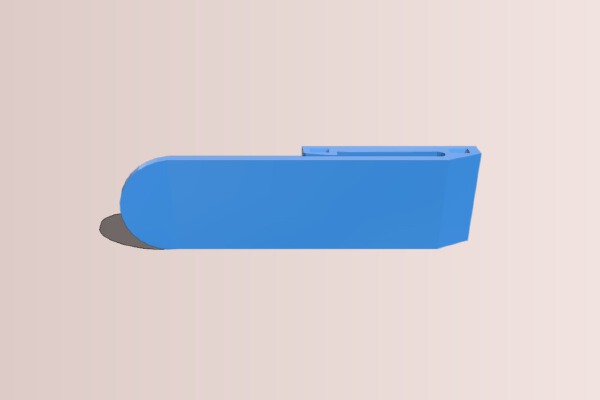 Locking Molle Clip with Zip Tie slots | 3d print model