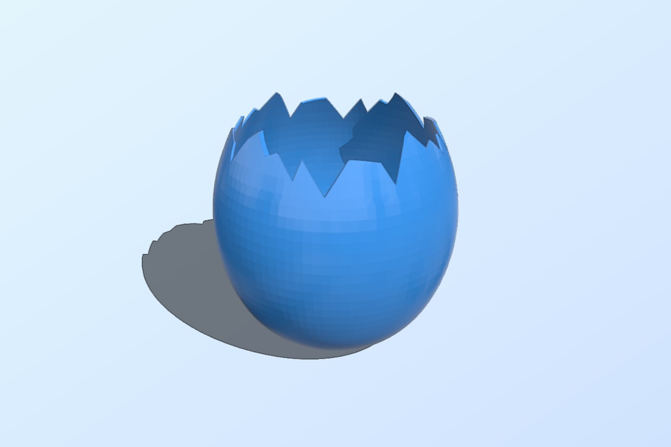 Cracked egg