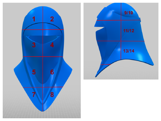 Royal Guard Cut Helmet | 3d print model