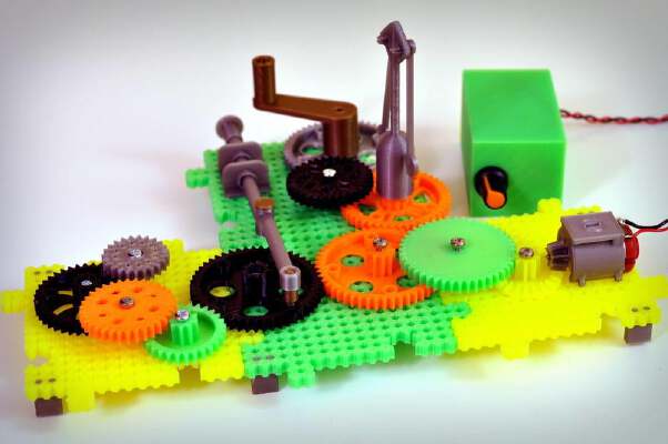 Crazy Cogs - Gear Play Set | 3d print model