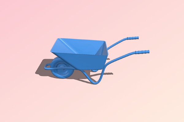 Wheelbarrow | 3d print model