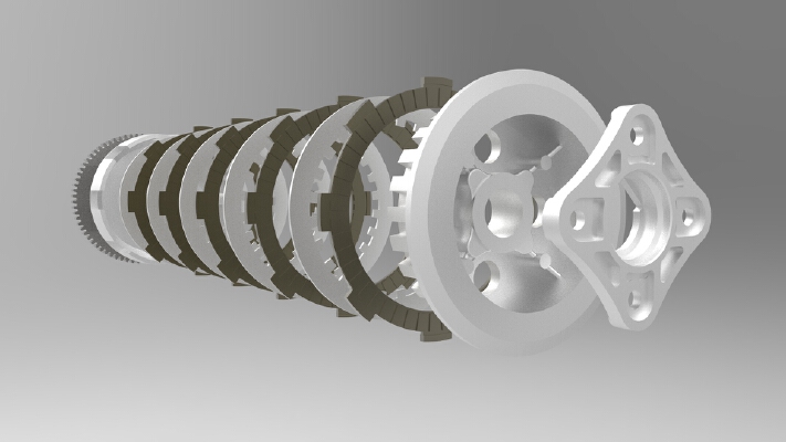 motorcycle clutch | 3d print model