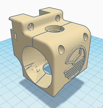 Cabezal Hellbot Magna 1 _ geeetech A10 for E3D V6