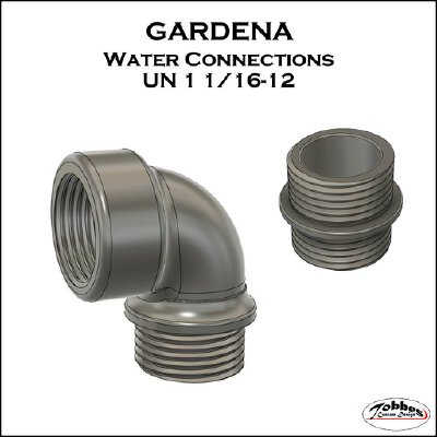 Pipe fittings for Gardena | 3d print model