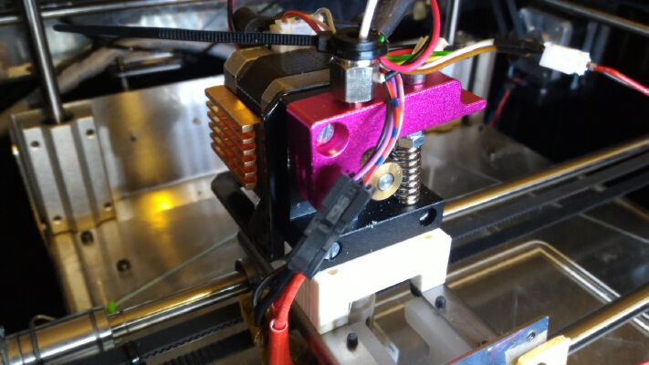 Sharebot NG mk8 bowden-to-direct extruder mount plate | 3d print model