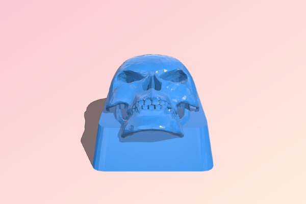 Skull keycab | 3d print model