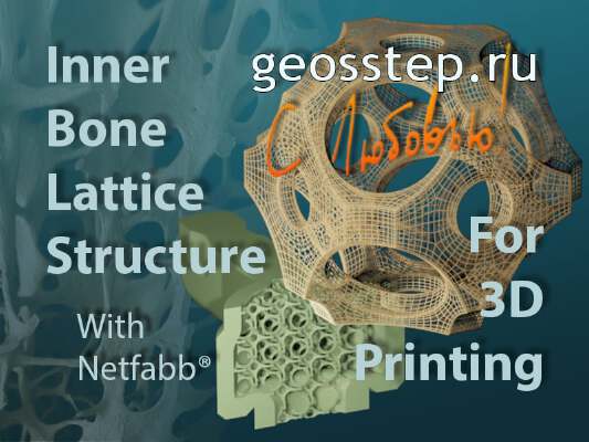 Inner Bone Lattice Structure | 3d print model