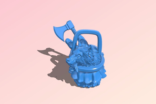 Red riding hood basket | 3d print model