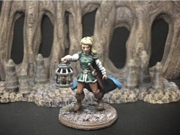 Wenda, Novice Adventurer (28mm_Heroic scale)