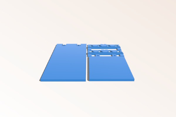 Barbie single bed | 3d print model