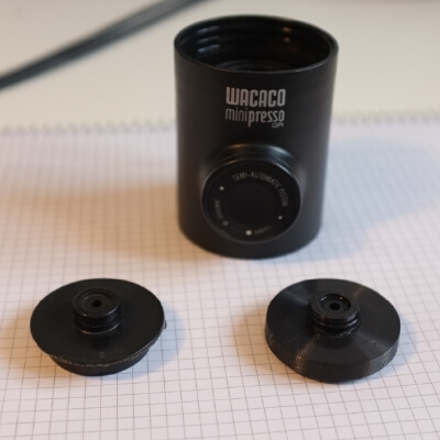 Wacaco Minipresso GR portafilter frame | 3d print model