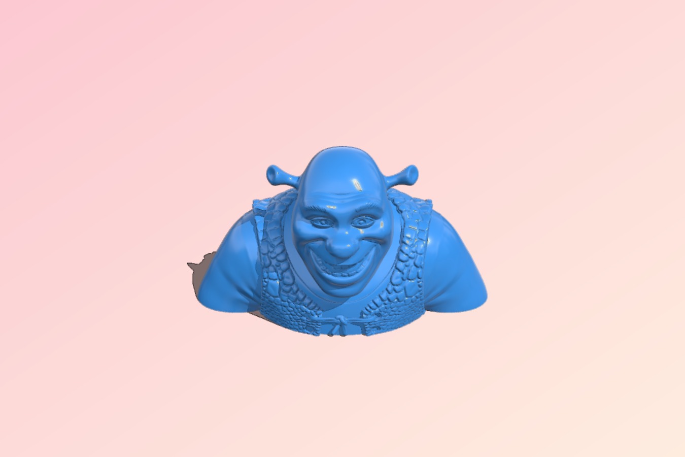 Shrek  3D print model