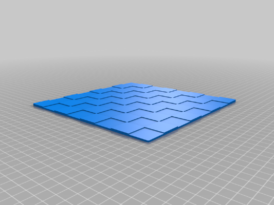 Flat chess set | 3d print model