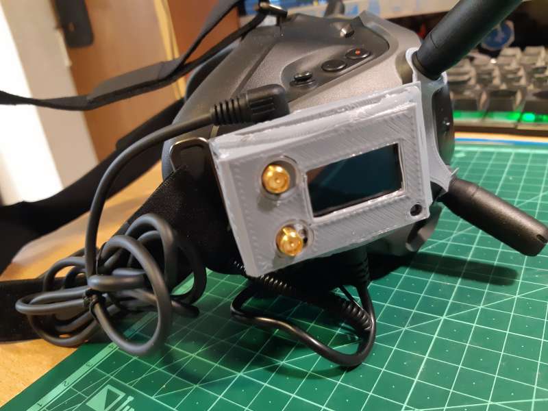 DJI FPV analog mod - URUAV 5.8G RX PORT 2.0 & Eachine PRO58 RX