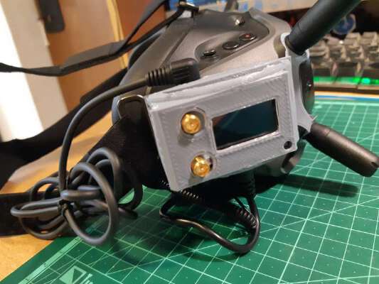 DJI FPV analog mod - URUAV 5.8G RX PORT 2.0 & Eachine PRO58 RX | 3d print model
