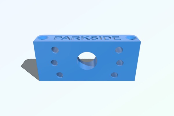Parkside PASD 4 A1 Akku-Schraubendreher Wandhalterung | 3d print model