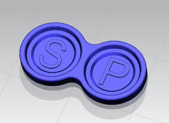 Salt and Pepper Grinder Tray | 3d print model