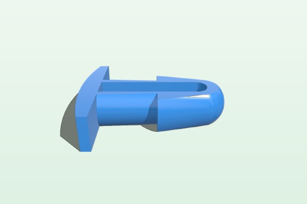 Toyota Engine Compartment Seal Clip | 3d print model