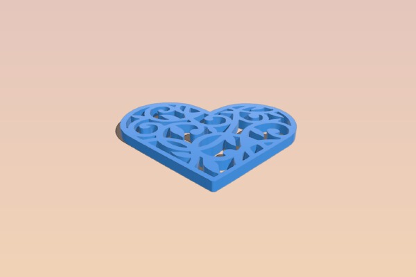 Heart Design | 3d print model