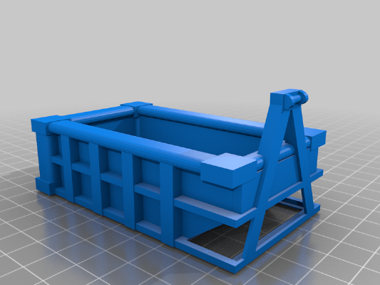 28mm Construction Dumpsters | 3d print model